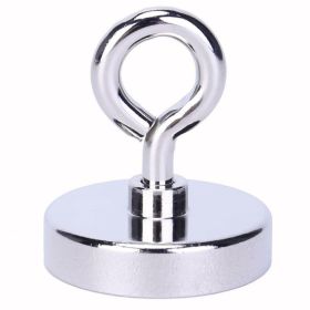 Fishing Magnet with Lifting Ring Magnetic Retrieving Lake Treasure Hunt Collects