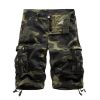 Men's Camo Cargo Shorts Cotton