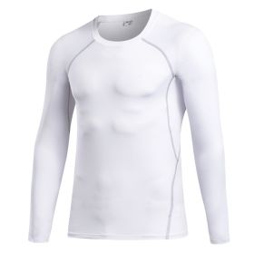 Men's Athletic Long Sleeve Compression Shirts Cool Dry Sport Workout Underwear Shirt,Athletic Base Layer Top (size: XL)