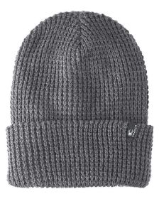 Adult Vertex Knit Beanie - BLACK MELANGE - OS (Color: POLAR MELANGE)