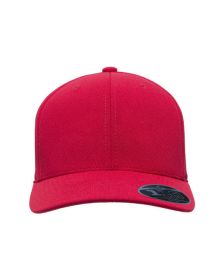 by Flexfit Adult Cool & Dry Mini Pique Performance Cap - SPORT DARK NAVY - OS (Color: SPORT RED)